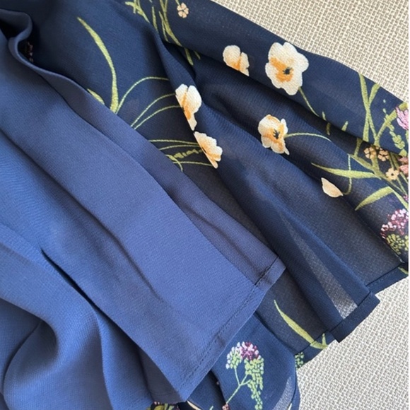 Reformation Floral Maxi Dress - Black and Yellow - Picture 7 of 11